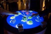 Reactable Mixing Electronic Musical Instrument